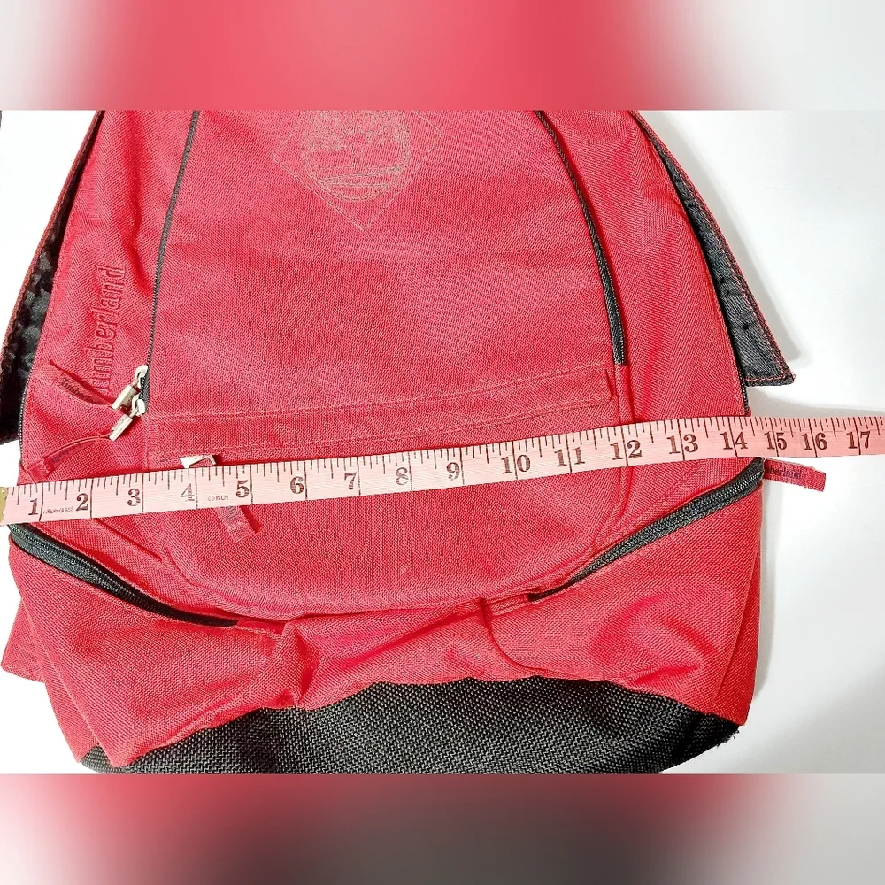 Timberland Red Sling‎ Backpack Crossbody Bag Single Strap School Travel Unisex